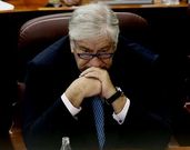 El consejero Javier Rodr�guez, durante un pleno celebrado en la Asamblea de Madrid. 