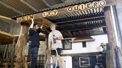 El trabajo para preparar las carrozas comienza a finales de febrero