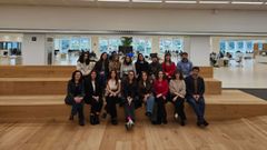 Los alumnos de Tecnoloxa Txtil visitan Inditex