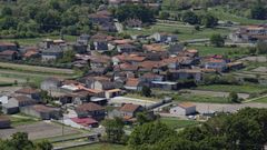 Imagen de la aldea de Morgade