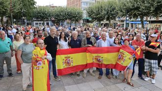 Movilizaci�n en la Praza do Concello de Carballo