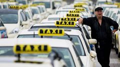 Huelga de taxistas en toda Europa