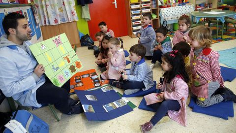 metodo especial de enseanza del profesor Roi en el colegio fernandez varela