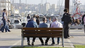 Imagen de buen tiempo en A Coru�a el pasado jueves