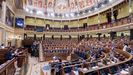 Vista general de una sesi�n plenaria en el Congreso de los Diputados.