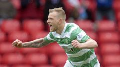 Guidetti marc� en dieciseisavos con el Celtic ante el Inter