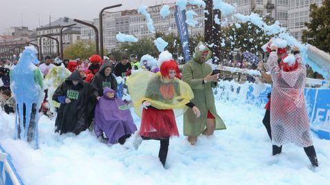 Novena edici�n de la carrera ENKI en A Coru�a con �xito de participaci�n