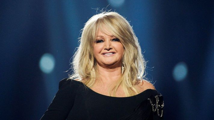 Bonnie Tyler actuando en el Festival de Eurovisi�n del 2013 en Malm� (Suecia)