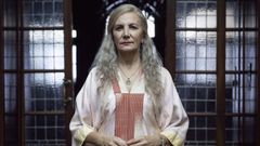 Elena Irureta en su primer d�a de rodaje, en Asturias, en una imagen de archivo