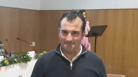 El concejal de medio ambiente de Sanxenxo, Yago Torres