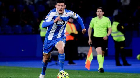 Miguel Loureiro, jugador del Deportivo