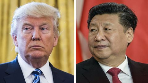 Donald Trump y Xi Jinping
