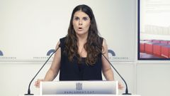 M�nica Sales, portavoz de Junts