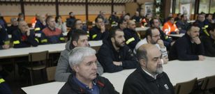 Los trabajadores de la planta de San Cibrao despejarn hoy sus dudas sobre el prximo ao. 