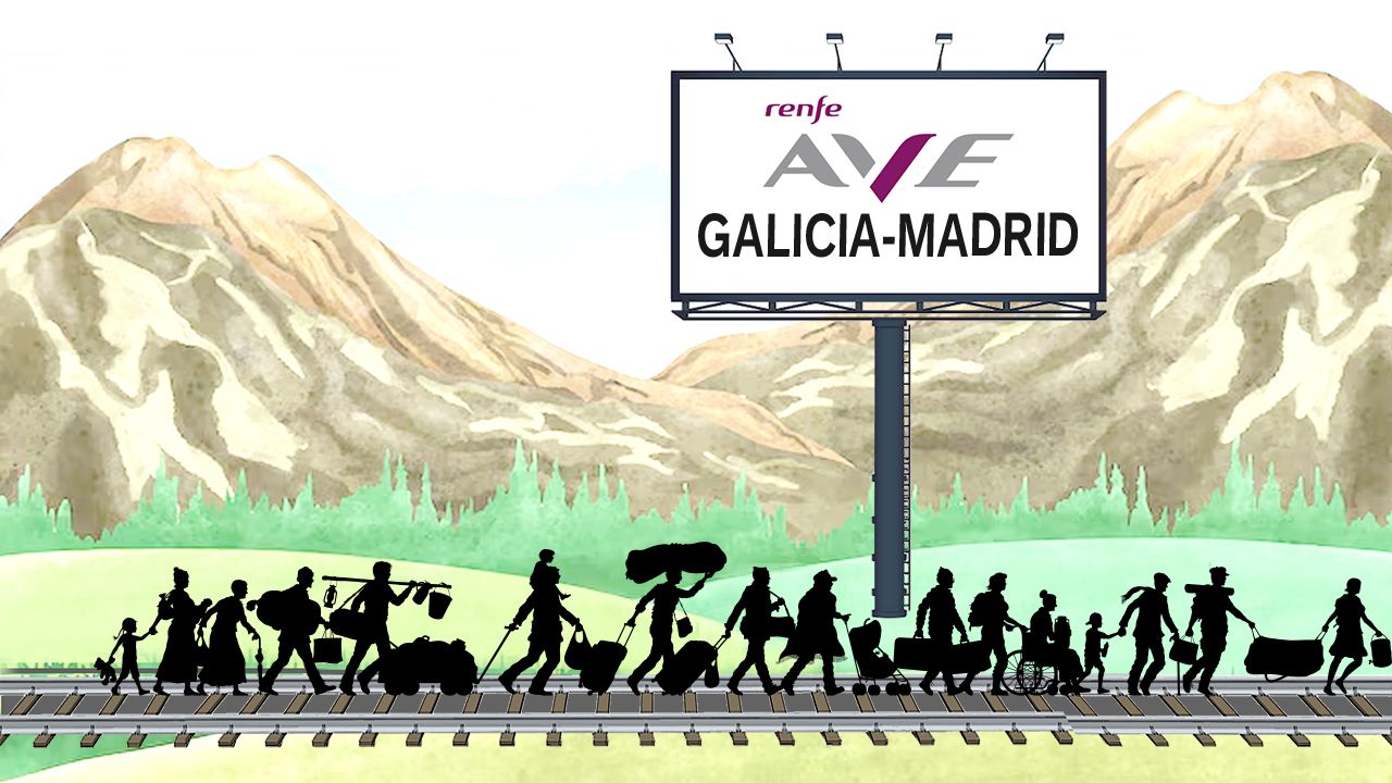 Para Renfe, ¿existe Galicia?