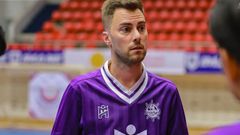 David Rial, durante un entrenamiento con el Blackpearl United.