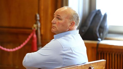 Luis Calvo, el hasta ahora alcalde de Agolada, inhabilitado por nueve años por prevaricación.