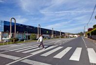 El cruce de la N-550 en A Picara�a es especialmente peligroso por coincidir cuatro v�as distintas.