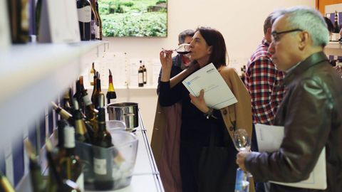 Un aspecto de una edicin anterior de la feria Vinis Terrae de Ourense