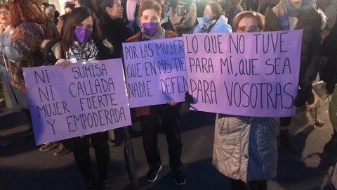 Manifestaci�n del 8M en Gij�n