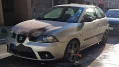 Las llamas afectaron al cap� del veh�culo