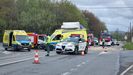 Las medidas propuestas mejoraran la seguridad en carreteras como la N-6 (en la foto), donde el martes murieron dos personas en un accidente en un cruce.