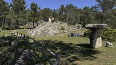 Imagen de archivo de las vistas del Parque Natural Serra do Xur�s y embalse de Lindoso desde el Miradoiro do Pedreiri�o