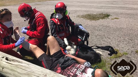 Un hombre ha sufrido el ataque de una serpiente en el Angliru, Riosa