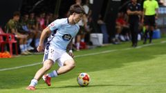 Pablo Gavi�n regresa tras la lesi�n a una convocatoria del Celta Fortuna.