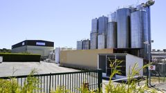 Imagen de la planta de Lactalis, en Vilalba