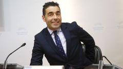 Luis L�pez, presidente da Deputaci�n de Pontevedra.
