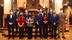 Las im�genes de la cumbre sobre el futuro del puerto de A Coru�a