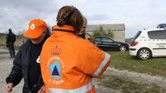 Imagen de un suceso en el que participaron miembros de Protecci�n Civil de A Veiga