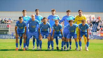 Once titular del Fuenlabrada en el duelo contra el Rayo Majadahonda