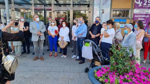 Concentraci�n en repulsa del asesinato de la joven paraguaya