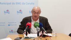 Jorquera, durante la rueda de prensa