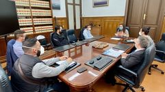 Reuni�n del gobierno de Mar�n con los hosteleros de Hoempo