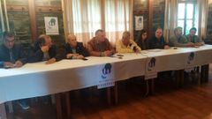 En la presentaci�n del nuevo servicio de atenci�n postemprana estuvieron presentes los representantes de los ocho municipios del sur de la provincia que forman parte del grupo, creado en el 2020