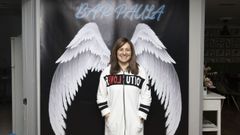 Maite echar� a volar como hostelera ma�ana, a las 18.00 horas