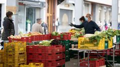 Imagen de la primera feria tras el estado de alarma celebrada en Vitoria la semana pasada 
