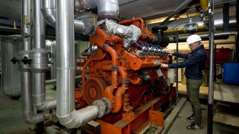 Planta de cogeneracin que utiliza el Club del Mar de San Amaro, en foto de archivo