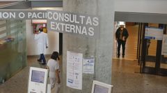 Imagen de archivo del acceso a las consultas externas del Marcide
