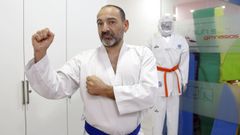 Javier Fern�ndez se alz� con el campeonato de Espa�a de parataekuondo este a�o en Benidorm.