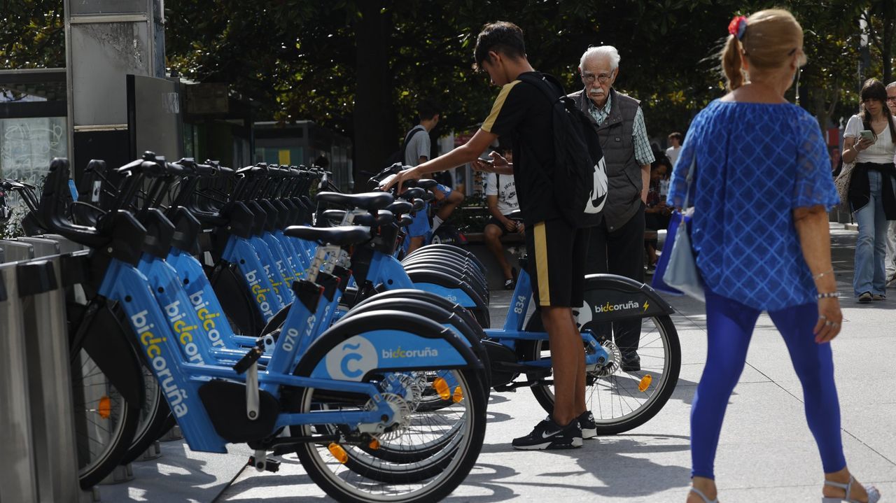La plaza de Pontevedra será el epicentro de la Semana Europea de la Movilidad en A Coruña