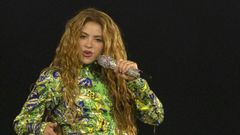 Shakira, en su concierto en Copacabana