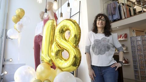 Rosana V�zquez celebra con descuentos especiales esta semana el aniversario de Escaravello.