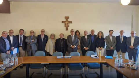 El comité organizador está formado por miembros de la Iglesia y del empresariado gallego
