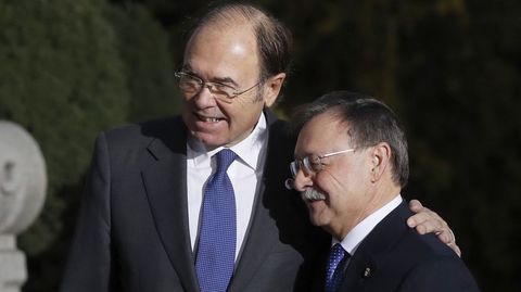Llegada de la presidenta de Ceuta, Juan jes�s Vivas.