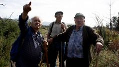 Modesto Garc�a, Jos� Franco y Marcial Mart�nez.