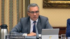El secretario de Estado de Infraestructuras Jos� Javier Izquierdo 